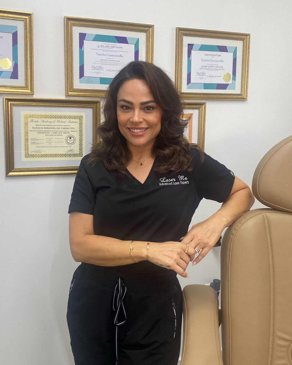 Clinician at a trusted South Florida practice using Asclepion technology